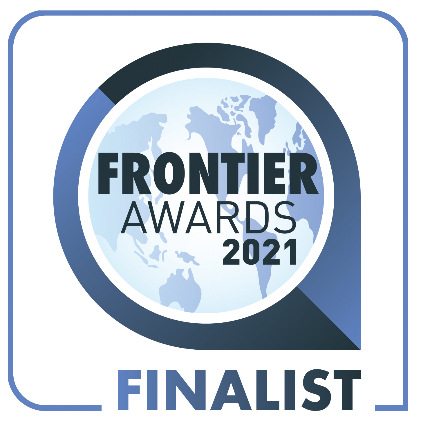 Frontier Awards 2021 Finalist logo Frontier Awards 2021 Finalist logo